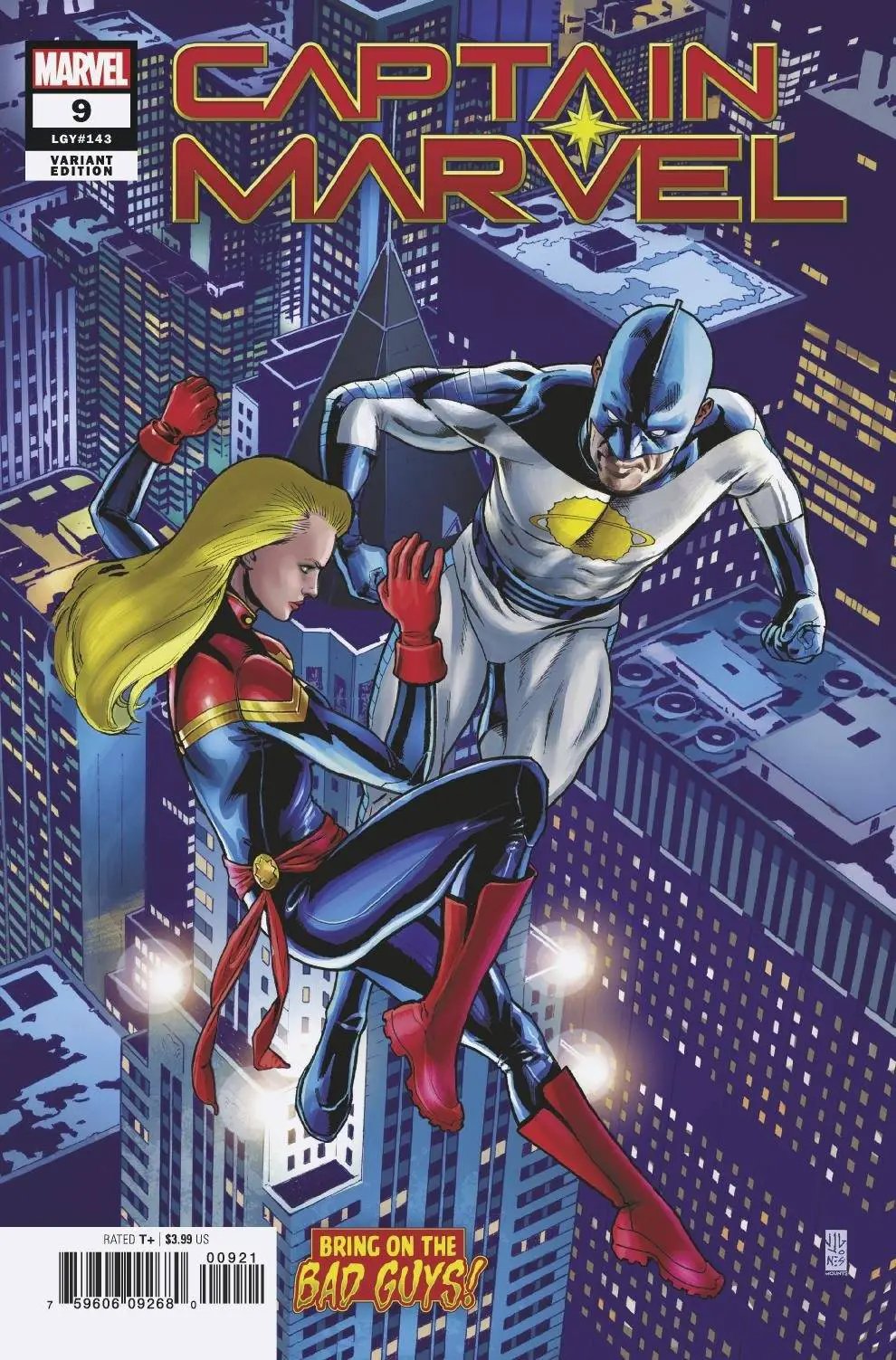 CAPTAIN MARVEL #9 ARTIST BOBG VAR (08/14/2019) by Unknown Comic Books