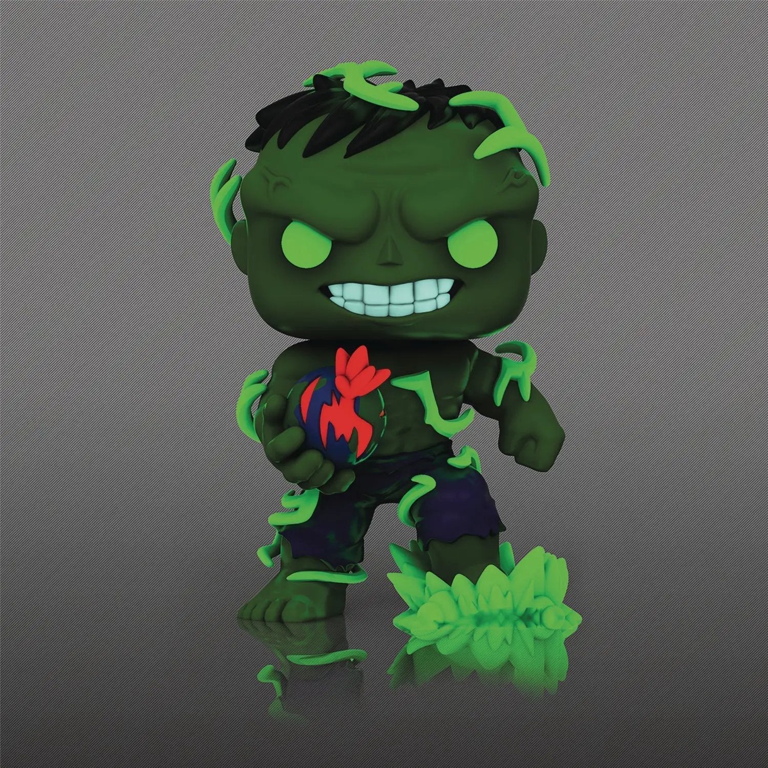 The Immortal Hulk 6-inch PREVIEWS Exclusive Vinyl Pop! Super figure with Chase variant, showcasing Hulk's muscular green figure and detailed costume.