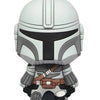 Star Wars Mandalorian 3D foam magnet featuring a detailed Mandalorian helmet design, ideal for refrigerator or metal surface decor.
