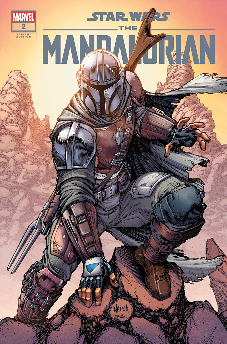 Star Wars: The Mandalorian #2 Unknown Comics Todd Nauck Exclusive Var (08/17/2022) by Unknown Comic Books