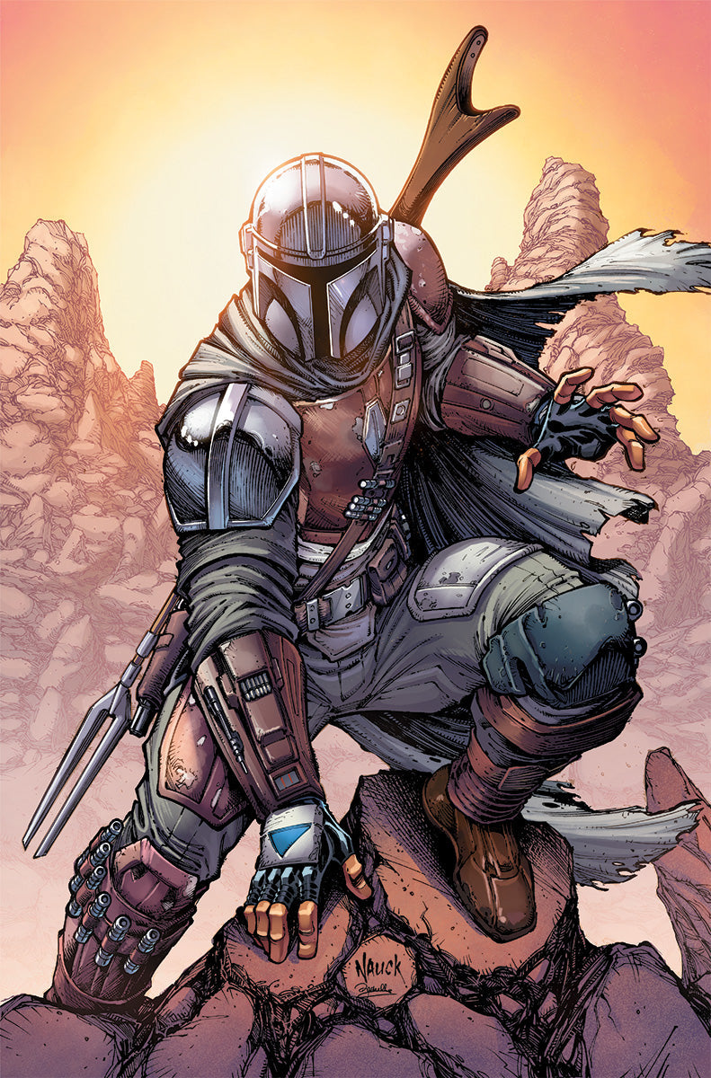 Star Wars: The Mandalorian #2 Unknown Comics Todd Nauck Virgin Exclusive Var (08/17/2022) by Unknown Comic Books