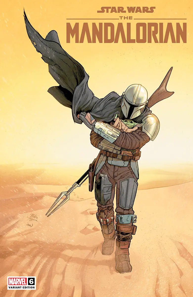 Star Wars: The Mandalorian #6 Unknown Comics Rickie Yagawa Exclusive Var (12/14/2022) by Unknown Comic Books