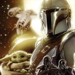 Star Wars: The Mandalorian #7 Unknown Comics Kaare Andrews Exclusive Var (01/11/2023) by Unknown Comic Books