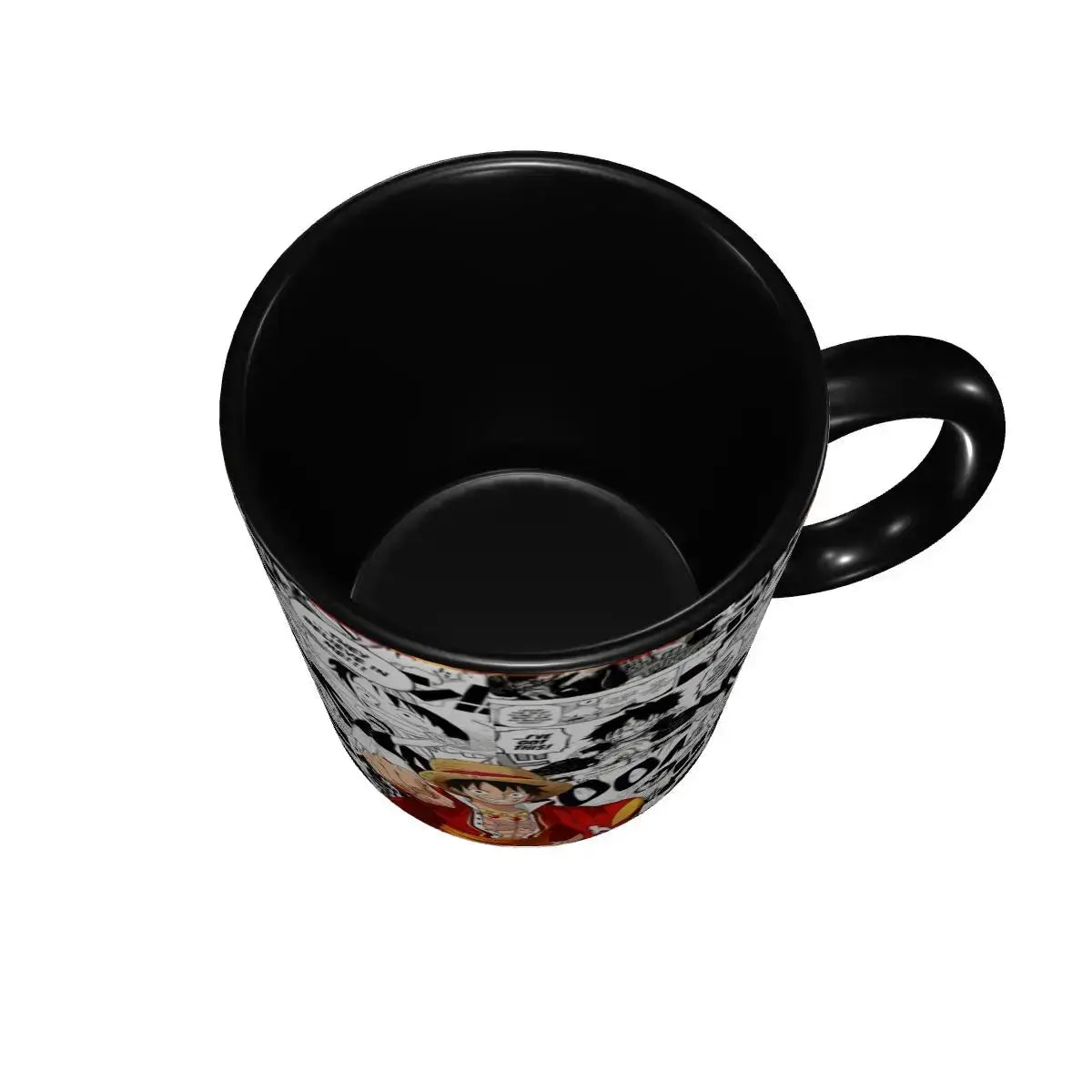 Kid's Luffy One Piece Mug: Cartoon Anime Water Cup Gift by Infinite Visibility