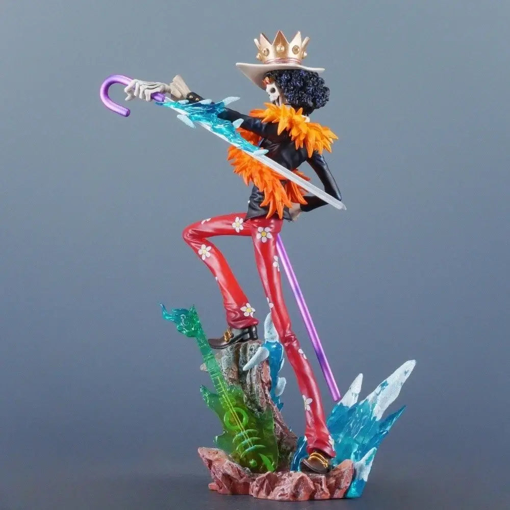 One Piece Brook Figure: 33cm Soul King Anime Statue