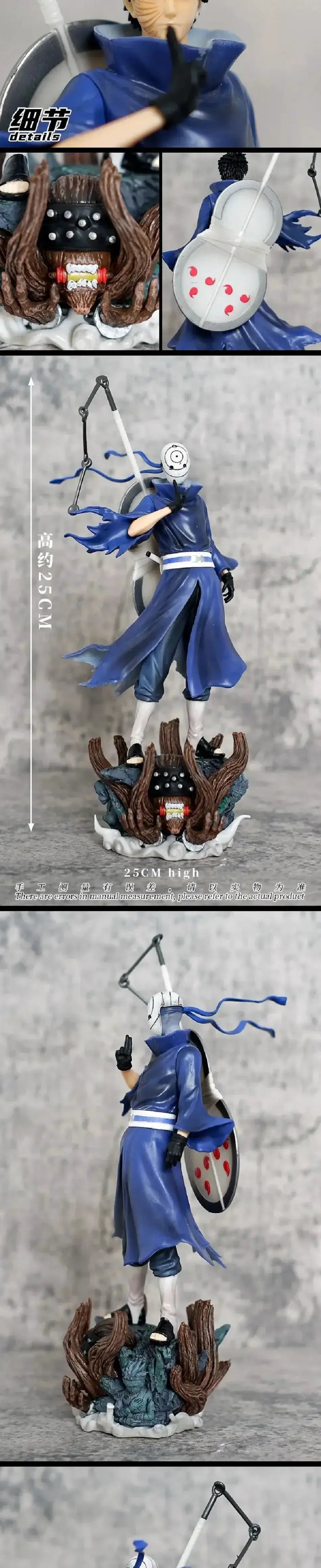 Uchiha Obito Figure 22cm Naruto Statue PVC Model by Infinite Visibility