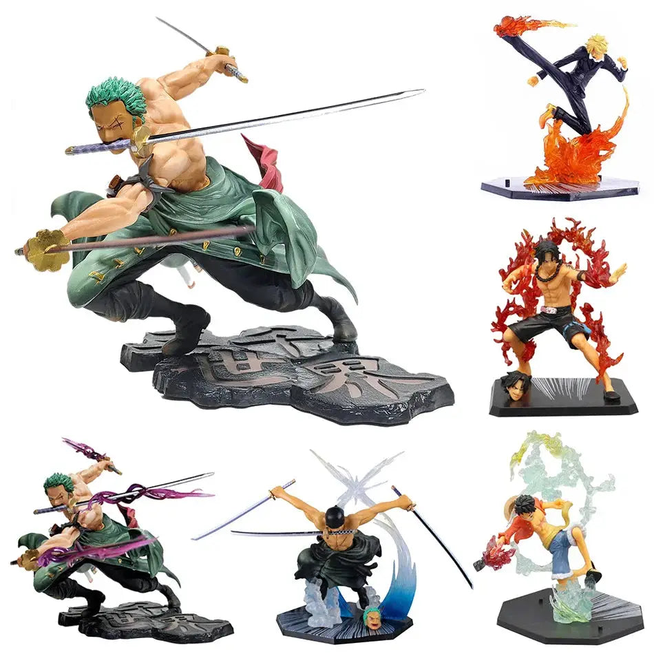 One Piece Zoro Figure: Sa-Maximum Three-Blade Statue by Infinite Visibility