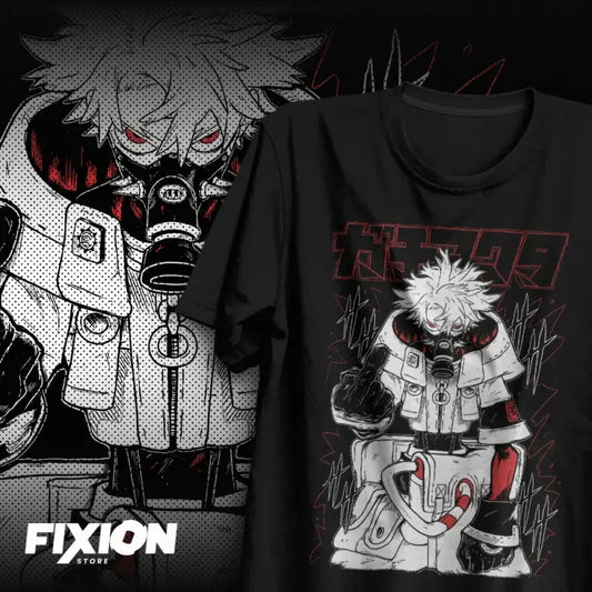 Gachiakuta Print T-shirt Oversized Heavy Cotton Y2K