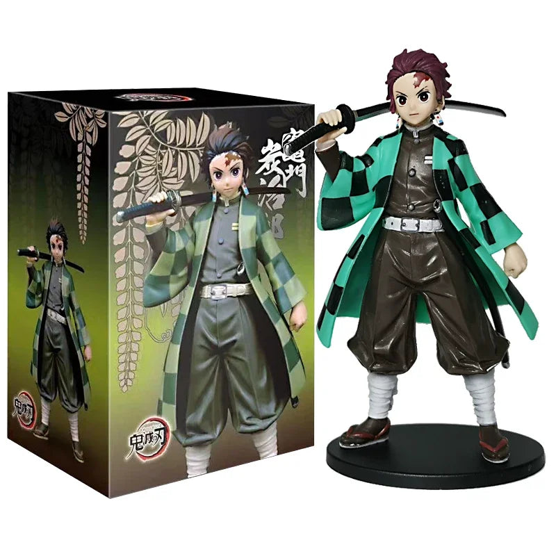 Demon Slayer Figures: Tanjiro & Nezuko Warrior Action Models