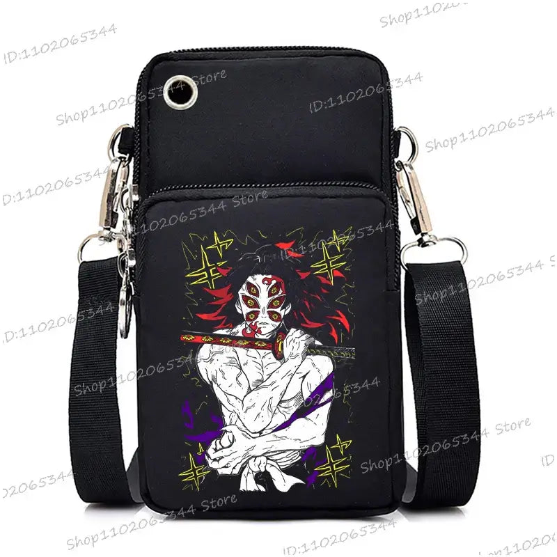 Demon Slayer Phone Bag: Nezuko & Mitsuri Crossbody Purse