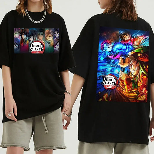 Demon Slayer Infinity Castle T-Shirt Harajuku Fan Gift