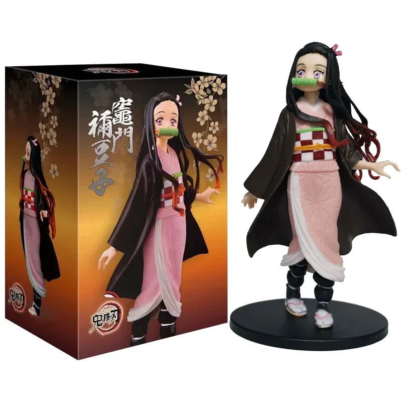Demon Slayer Figures: Tanjiro & Nezuko Warrior Action Models