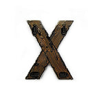 Saint Andrew's Cross Pin by Kolorspun