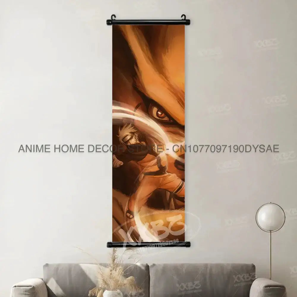 Naruto Posters: Anime Hanging Scroll Wall Art Decor by Infinite Visibility
