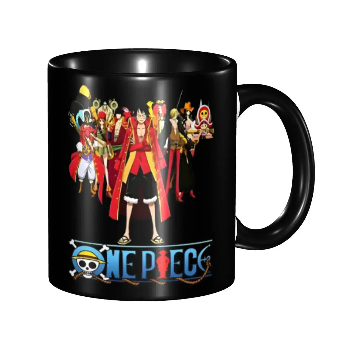 Monkey D. Luffy Gear Fifth Mug: Cute Anime Cup for Kids by Infinite Visibility