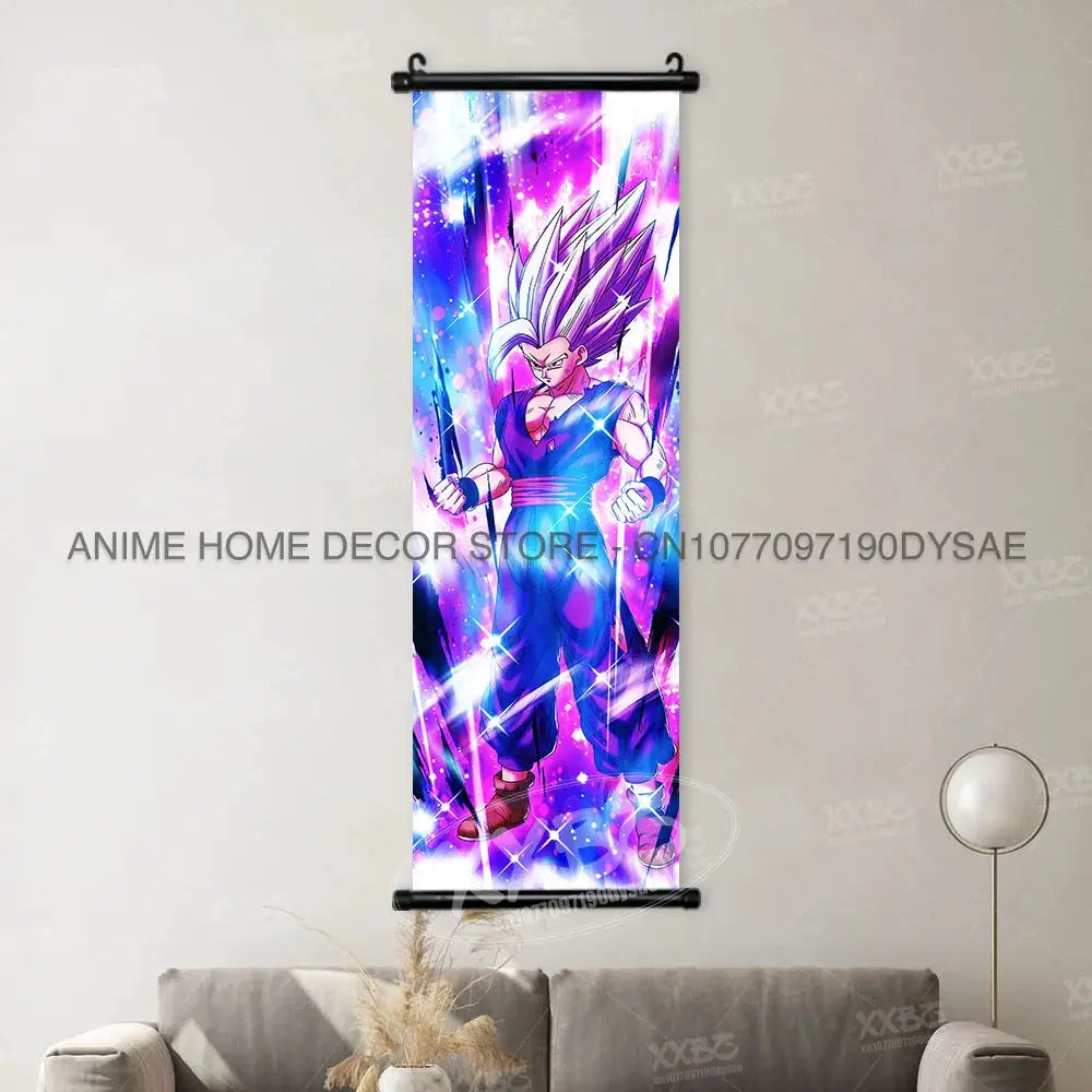 Dragon Ball Posters: Goku & Vegeta Anime Wall Scrolls by Infinite Visibility