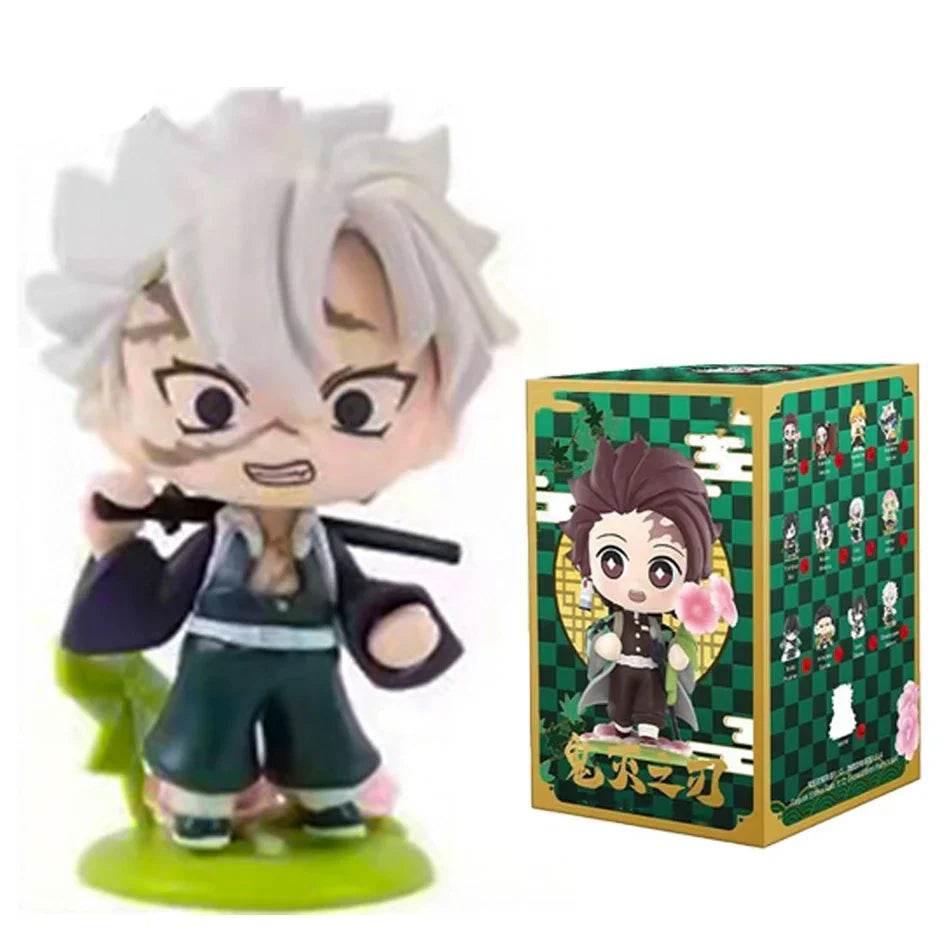 Demon Slayer Blind Box: 12pcs Tanjiro Nezuko Anime Figures