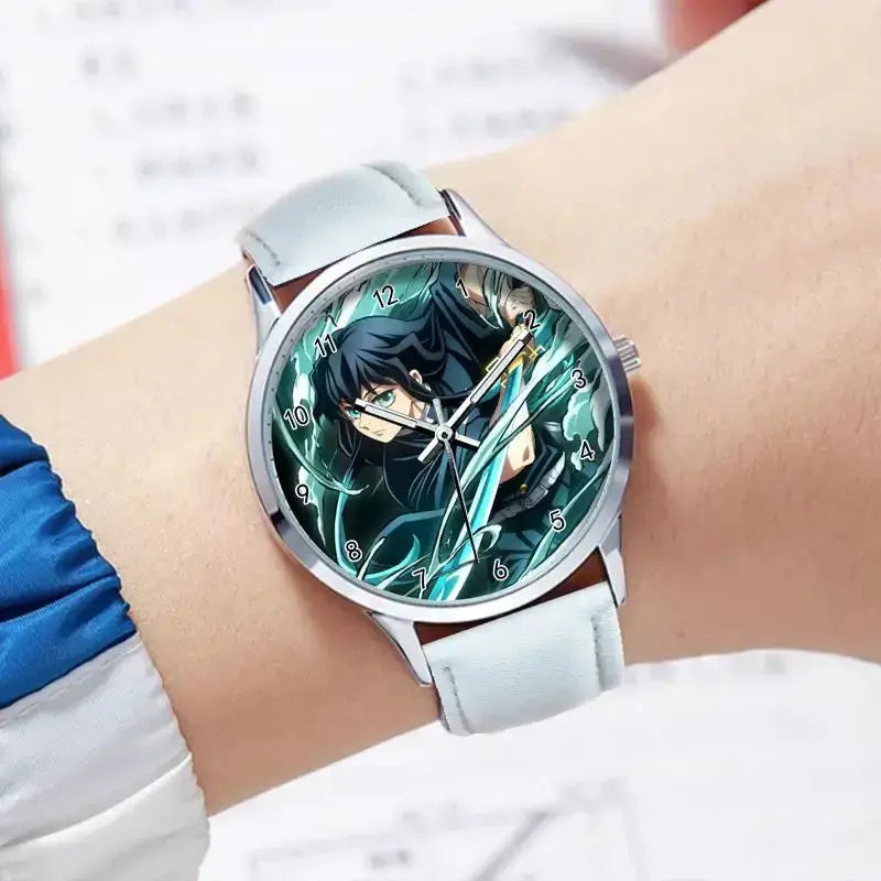 Demon Slayer Watch: Muichirou & Rengoku Business Timepiece by Infinite Visibility