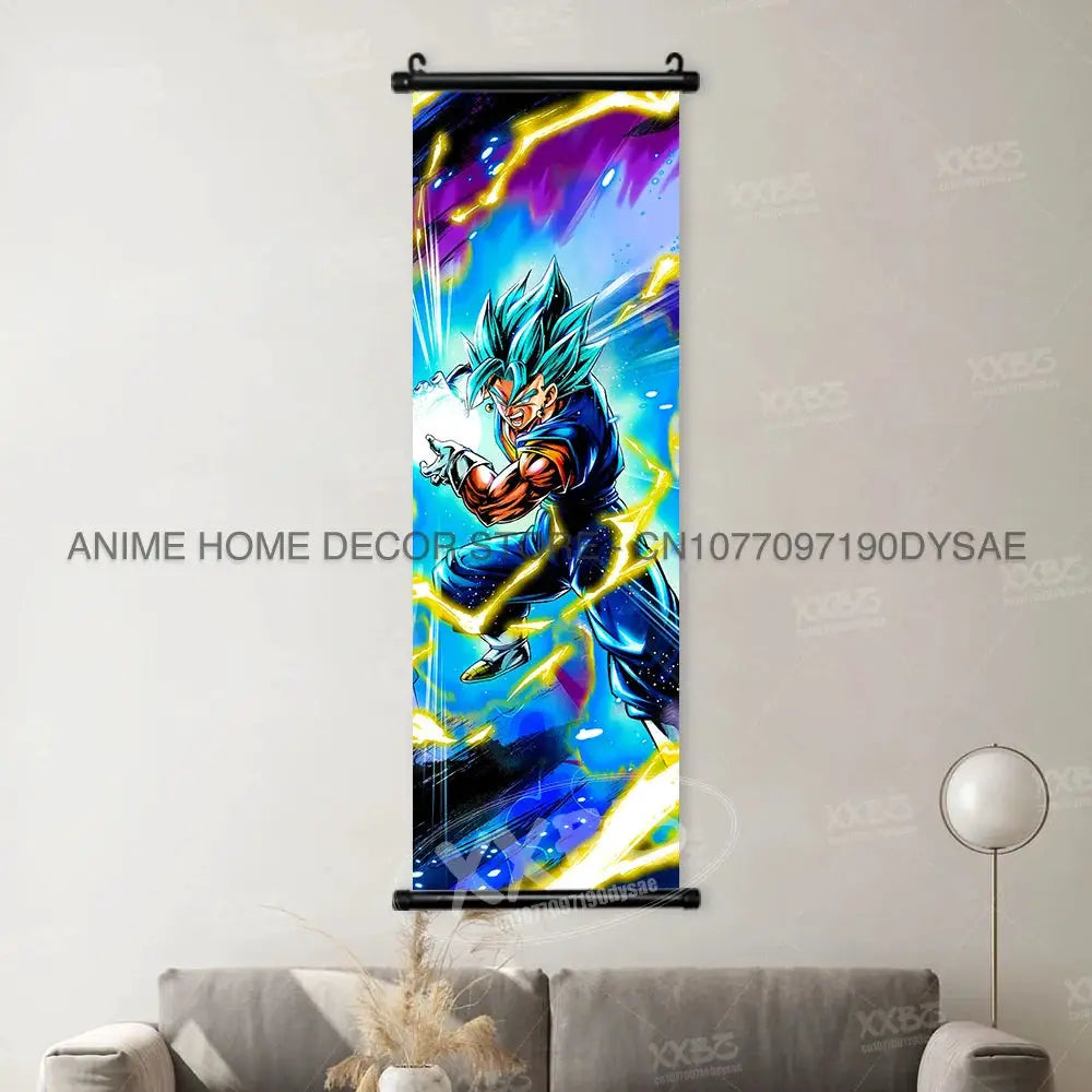 Dragon Ball Posters: Goku & Vegeta Anime Wall Scrolls by Infinite Visibility