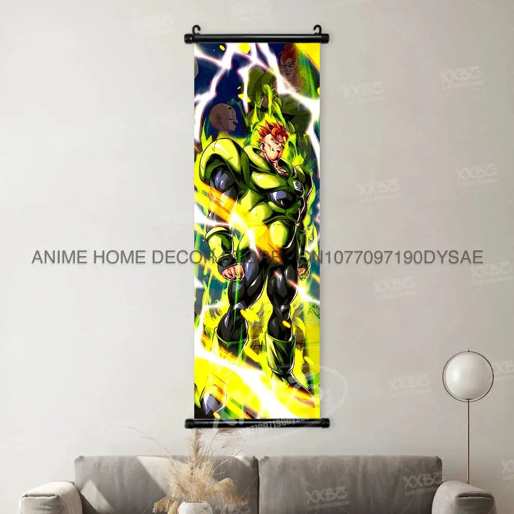 Dragon Ball Posters: Goku & Vegeta Anime Wall Scrolls by Infinite Visibility