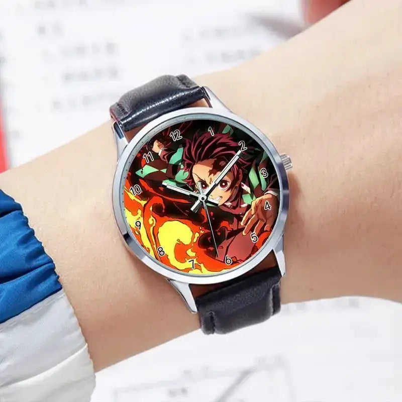 Demon Slayer Watch: Muichirou & Rengoku Business Timepiece by Infinite Visibility