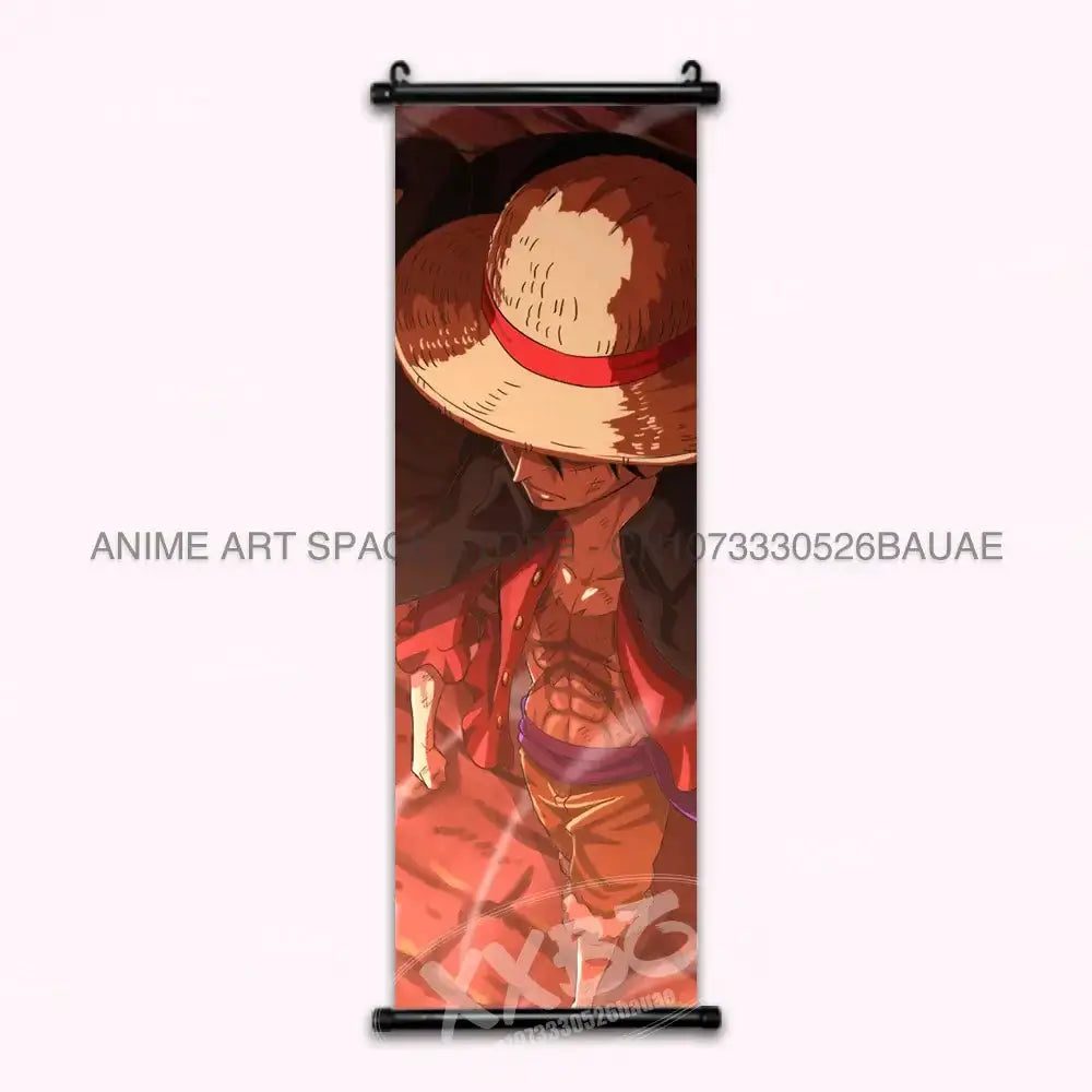 One Piece Hanging Painting Luffy Ace Sabo Shanks Wall Art by Infinite Visibility