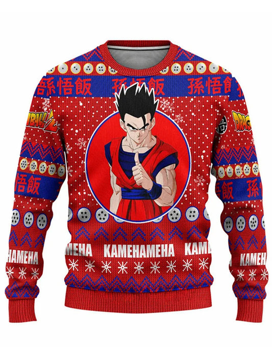 Dragon Ball Anime Sweater: Christmas Style Pullover Gift