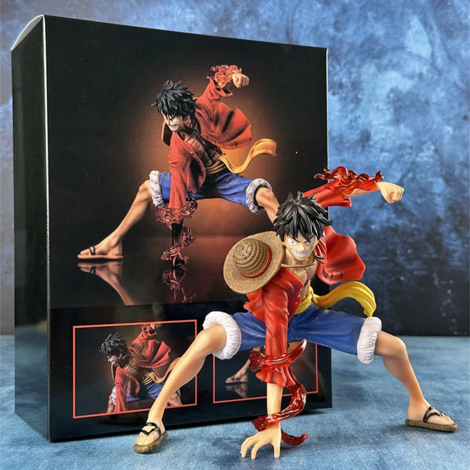 One Piece Luffy Figures: 20cm Battle Style PVC Model