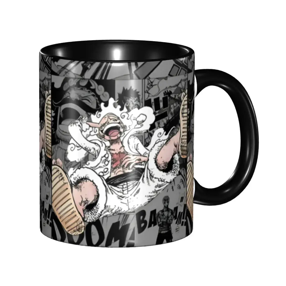 Monkey D. Luffy Gear Fifth Mug: Cute Anime Cup for Kids by Infinite Visibility