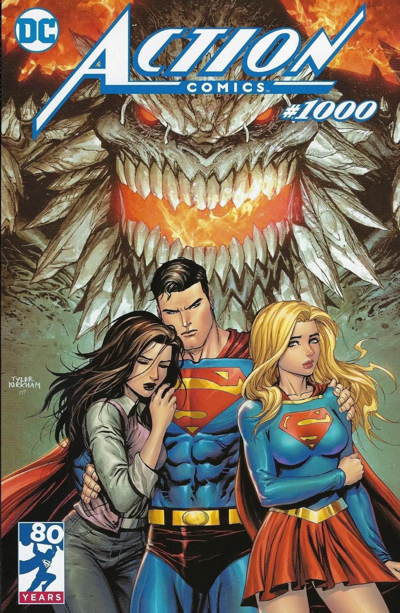 Action Comics #1000 Unknown Comic Books Exclusive Kirkham Cvr A 4/11/2018 by Unknown Comic Books