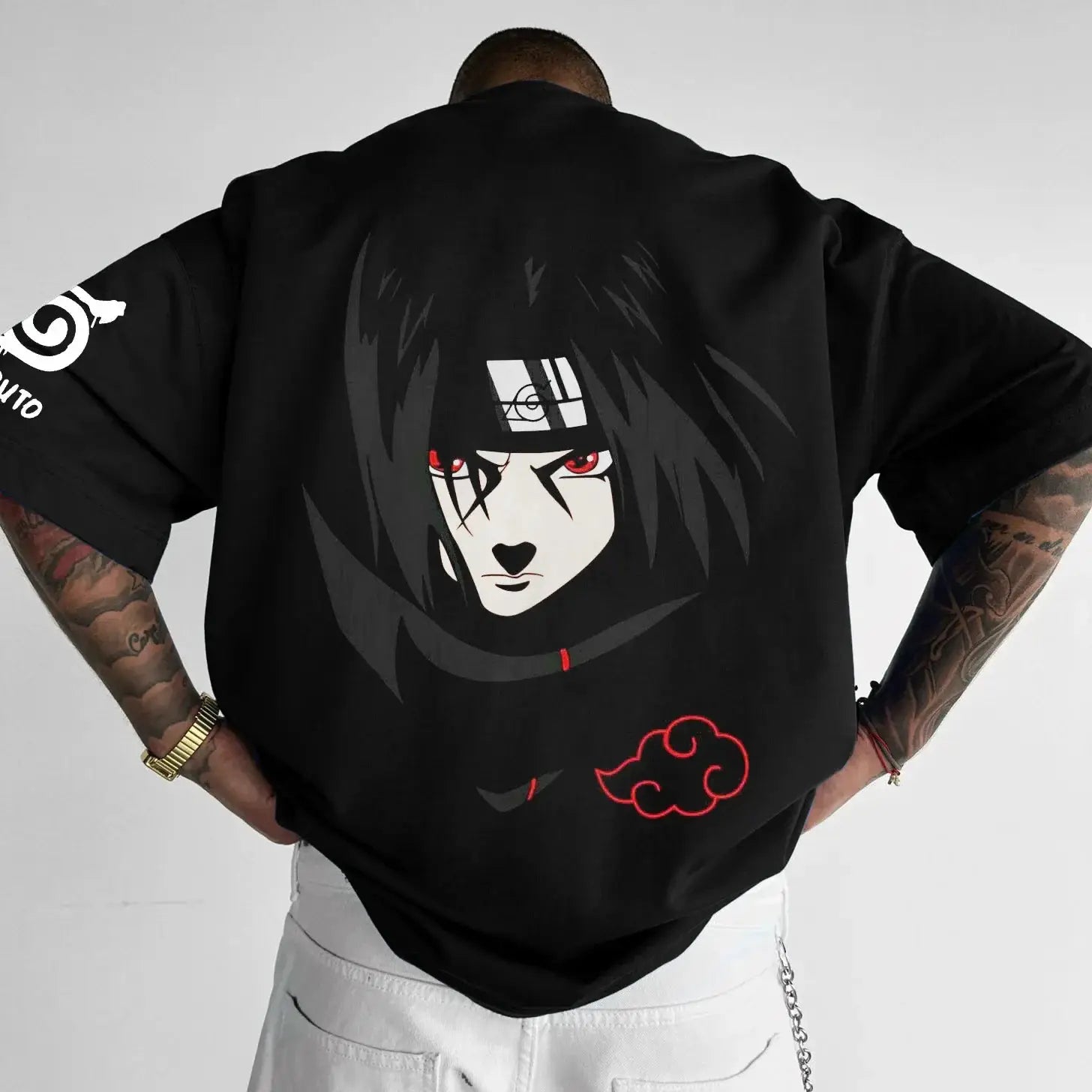 Itachi Akatsuki T-Shirt: Naruto Cotton Fitness Top by Infinite Visibility