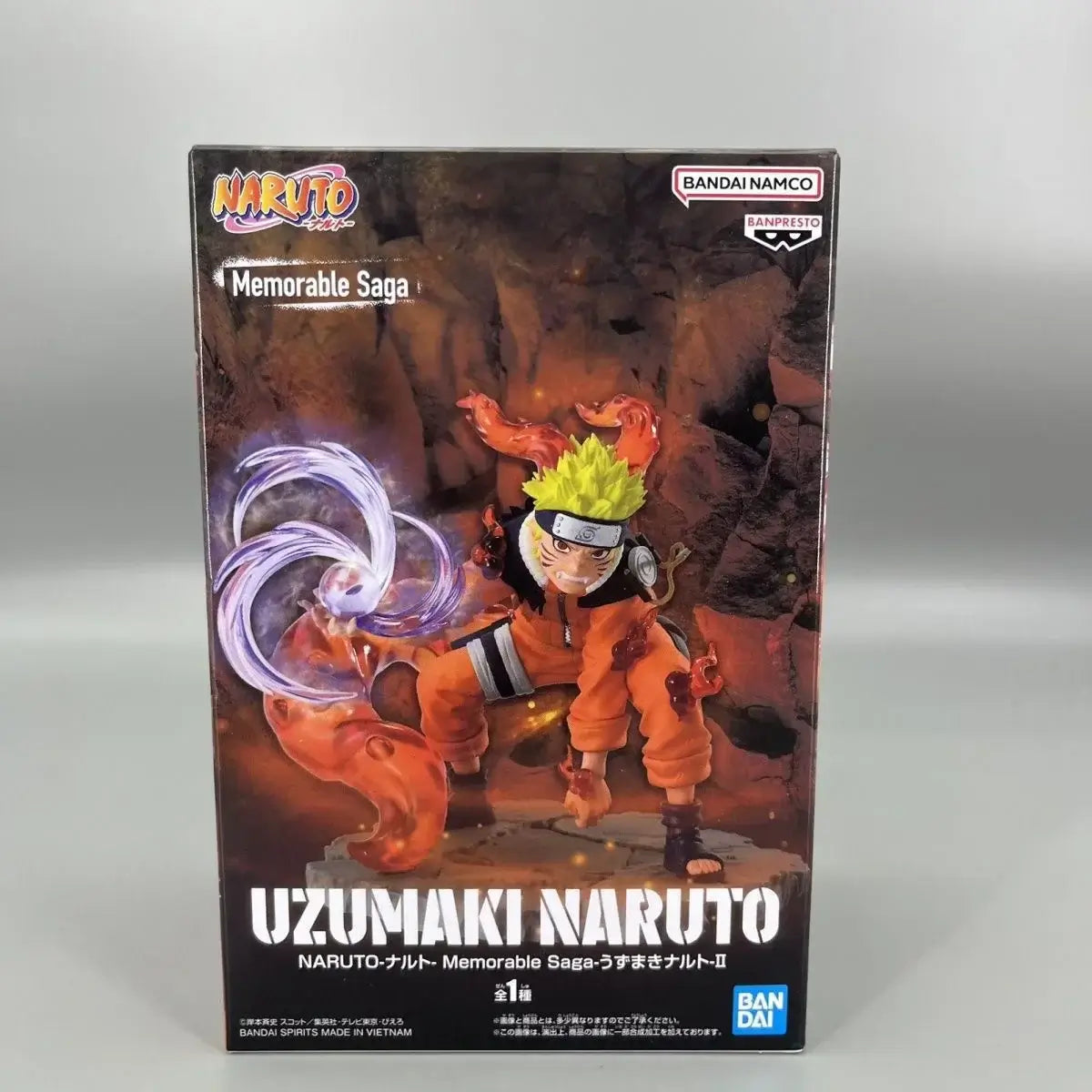 Banpresto Naruto Memorable Saga Naruto VS Sasuke Figure