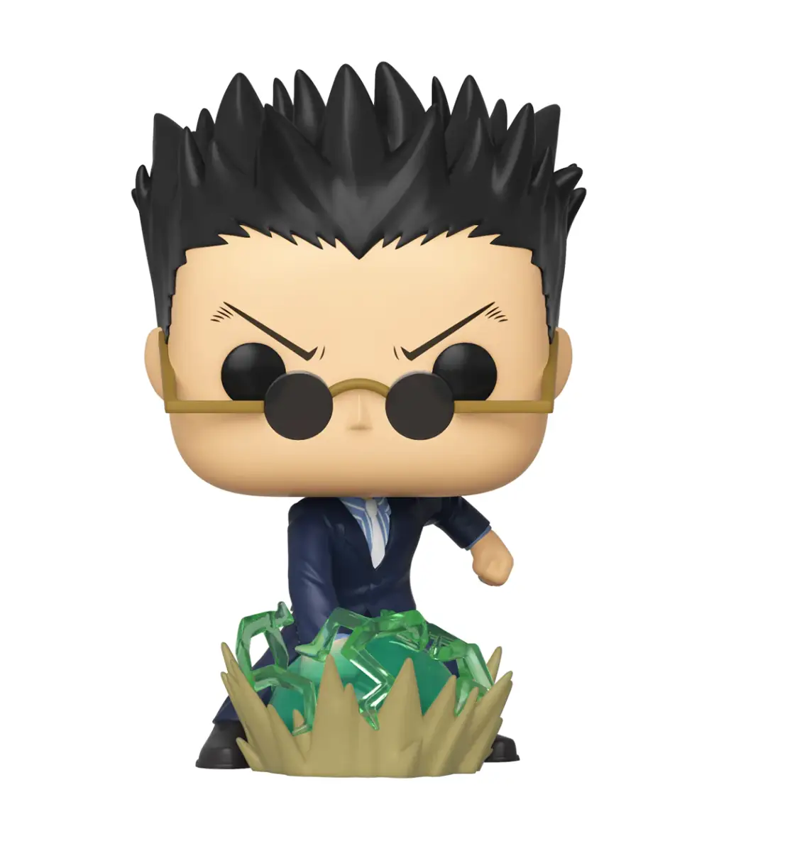 Leorio figure from Hunter x Hunter by THE MIGHTY HOBBY SHOP, showing detailed character design and pose.