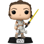 Rey with Yellow Lightsaber - The Rise of Skywalker