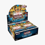 Screenshot of The Infinite Forbidden Booster Box [1st Edition] by THE MIGHTY HOBBY SHOP, featuring colorful packaging and artwork.