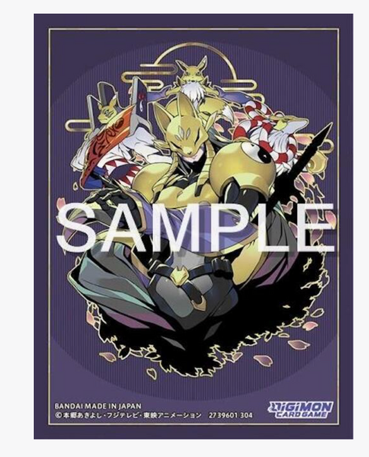 Digimon Card Game Official Card Sleeves 2024 Ver.2.0 (Sakuyamon)