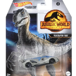 Jurassic World Dominion Velociraptor Blue toy from Mattel, detailed green and brown dinosaur figure with realistic features