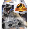 Giganotosaurus dinosaur toy from Jurassic World Dominion by Mattel, detailed figure with realistic features and textured skin.