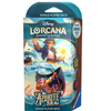 Disney Lorcana Azurite Sea Amber and Ruby single-player deck for trading card game, featuring colorful fantasy card artwork