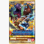 Release Special Booster 2.0 pack from THE MIGHTY HOBBY SHOP featuring colorful trading card booster pack with artwork and branding.