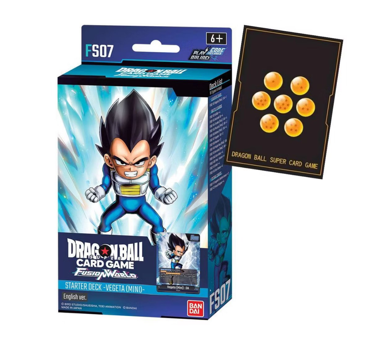 Dragon Ball Z Super Card Game: Fusion World Starter Deck -Vegeta (Mini) FS07