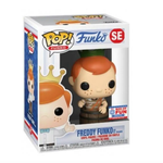 Freddy Funko as El Chavo Funko Pop! collectible figure, detailed vinyl toy with vibrant colors and character costume.