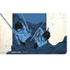 UniVersus Attack on Titan double takedown playmat, 24x14 inches, featuring detailed artwork from the Attack on Titan series.