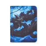 9-pocket binder from The Mighty Hobby Shop holding up to 360 trading cards, with clear view of card slots and sturdy cover.