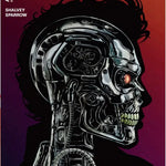 Terminator #1 Jordan Noir Color Variant comic book by Jams Fortress Comics, featuring cover art of the iconic character.