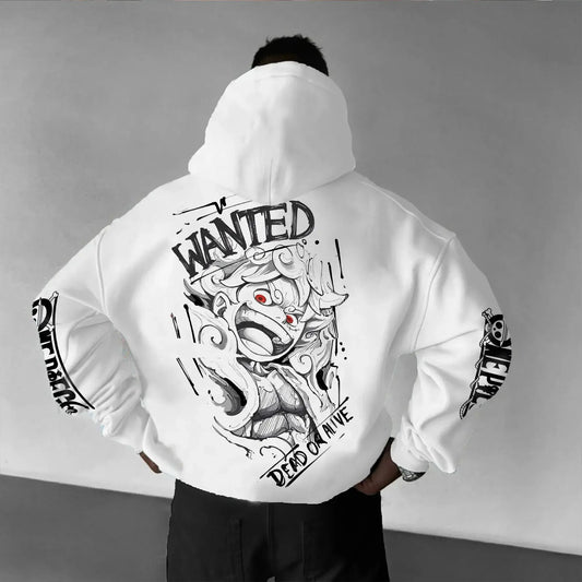 One Piece Hoodie 2025 Casual Cotton Sweatshirt