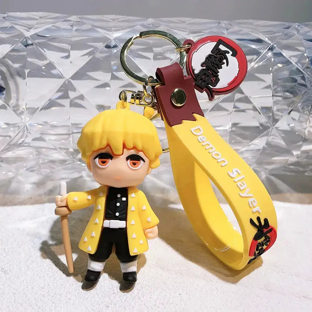 Demon Slayer Keychains: Cute Anime Car & Bag Pendant Accessories by Infinite Visibility