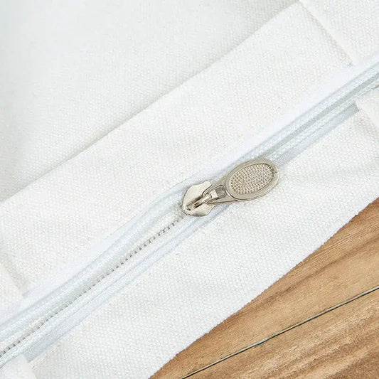 Demon Slayer Canvas Bag: Nezuko & Tanjiro Zipper Tote