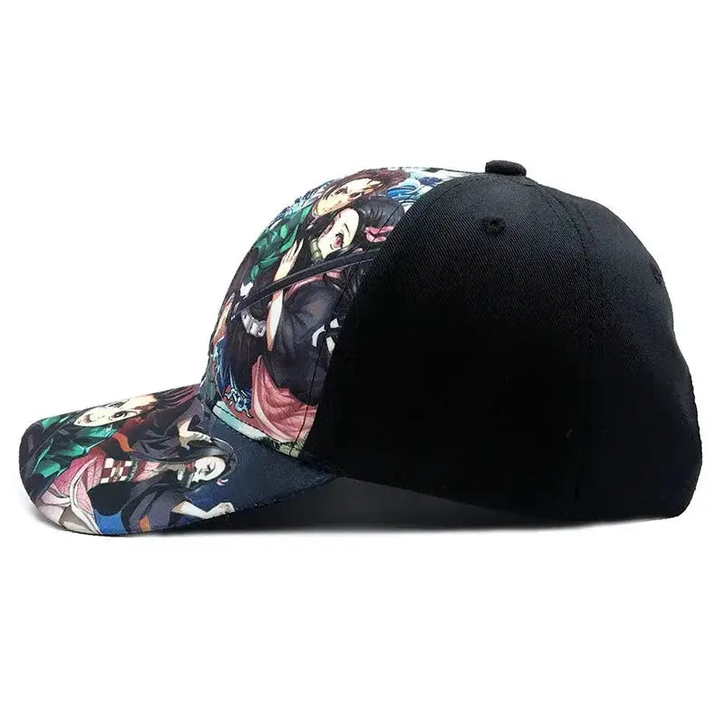 Demon Slayer Baseball Cap: Adjustable Anime Hip Hop Hat by Infinite Visibility