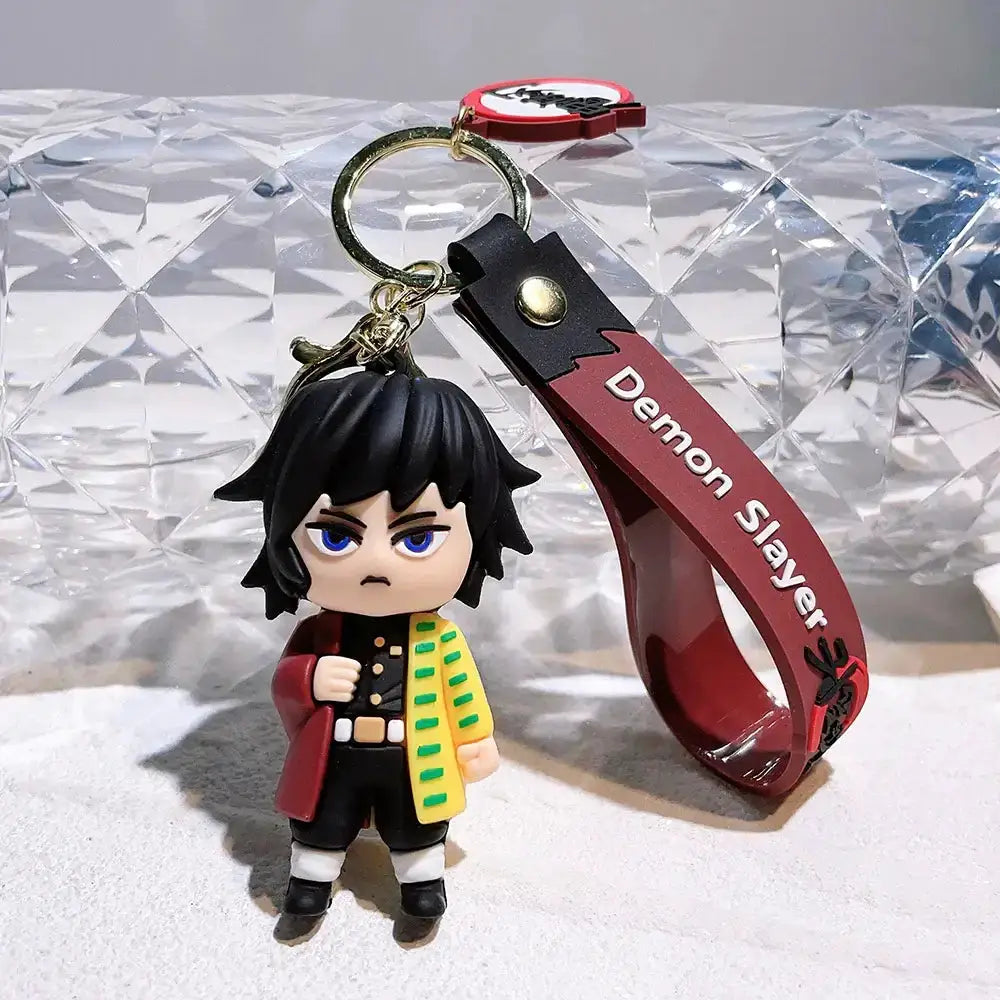 Demon Slayer Keychains: Cute Anime Car & Bag Pendant Accessories by Infinite Visibility